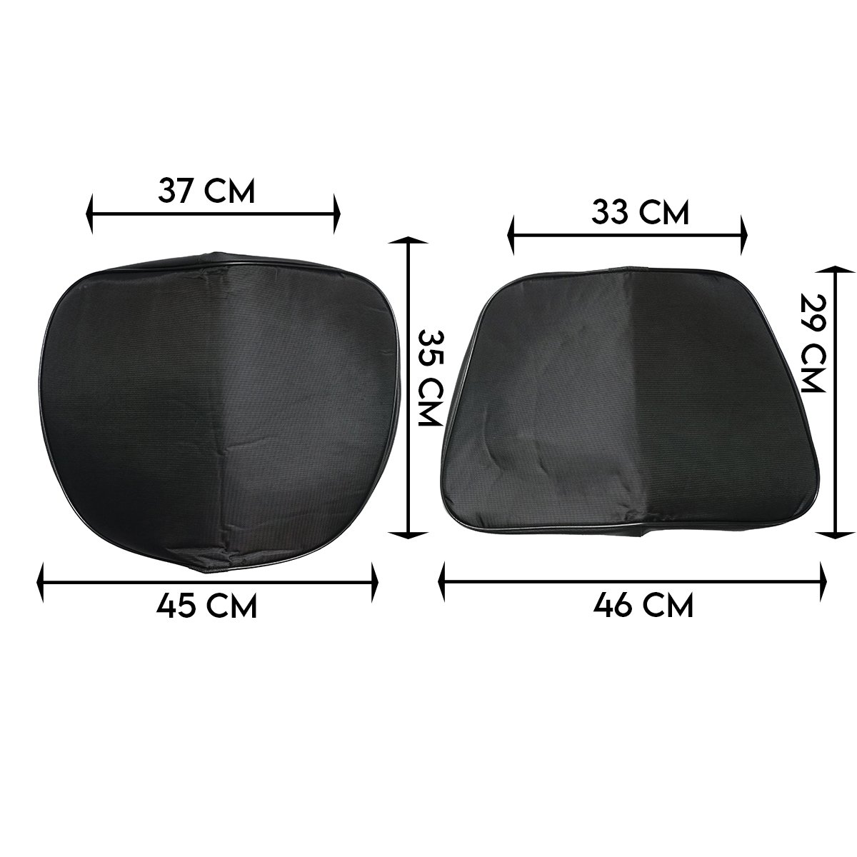 Set huse universale scaun tractor, stivuitor pentru spatar si sezut, material textil